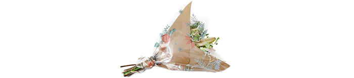 CELLOPHANE ROLLS FOR FLOWER BOUQUET